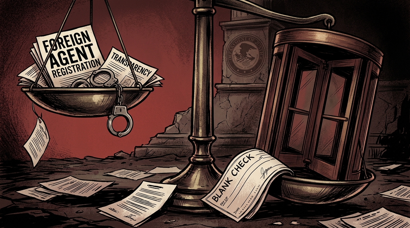 Bought and Paid For, Part 5: The FARA Loophole — How the Most Powerful Foreign Lobby Escaped Registration