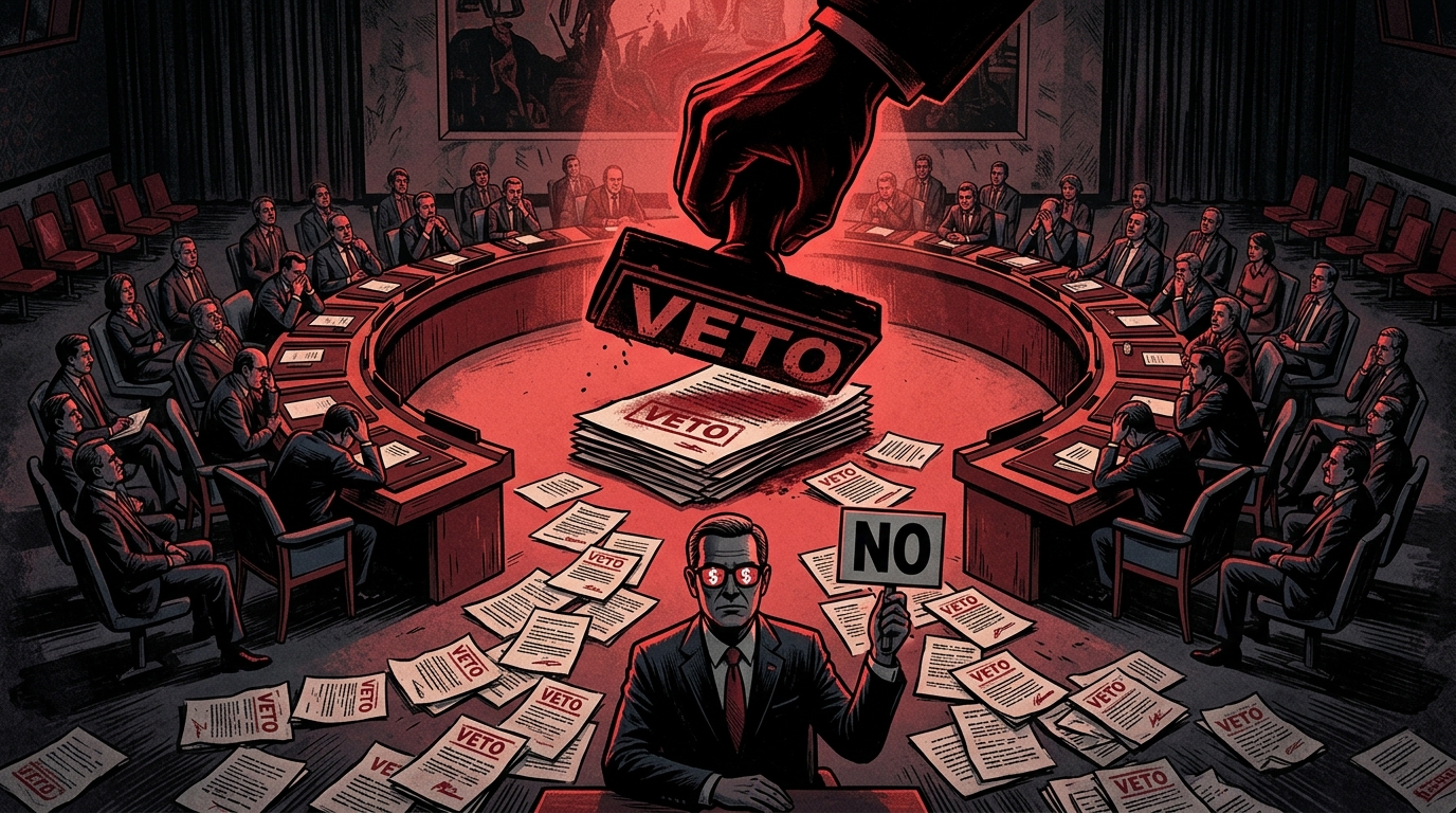 Bought and Paid For, Part 6: The Veto Machine — 45 Times America Said No to the World