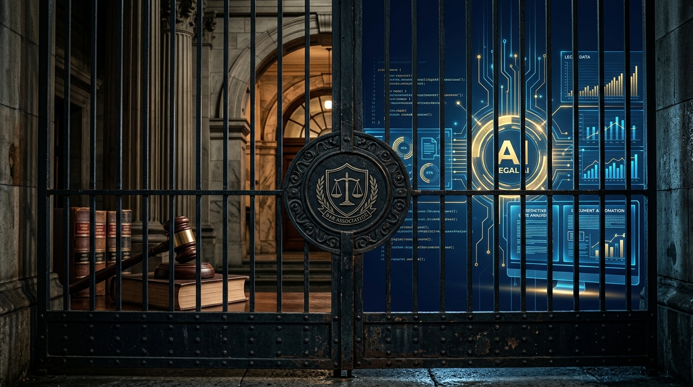 The Gatekeepers: How Courts and Bar Associations Are Using Ethics Rules to Block AI and Legal Tech Innovation