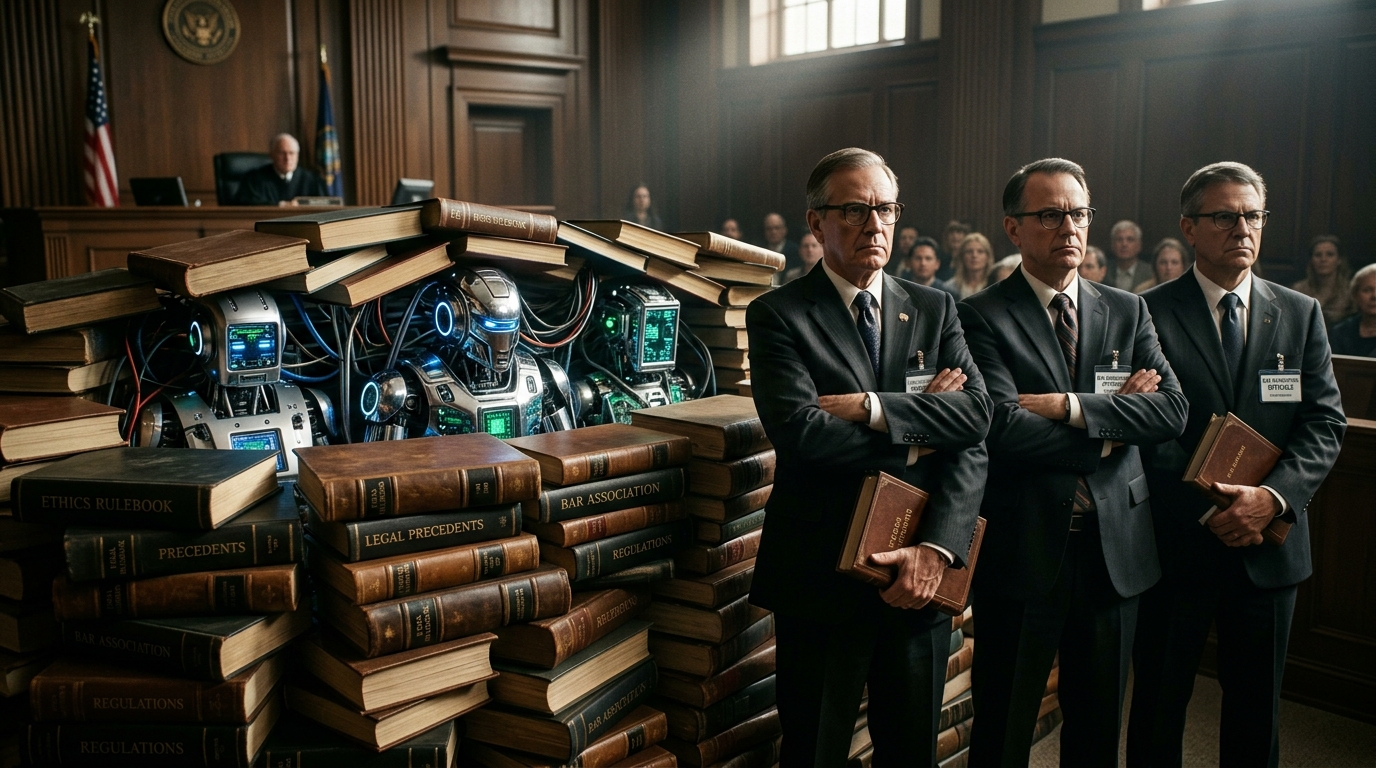 Institutional Self-Preservation: How Courts and Bar Associations Weaponize Ethics Rules Against AI and Legal Tech Innovation