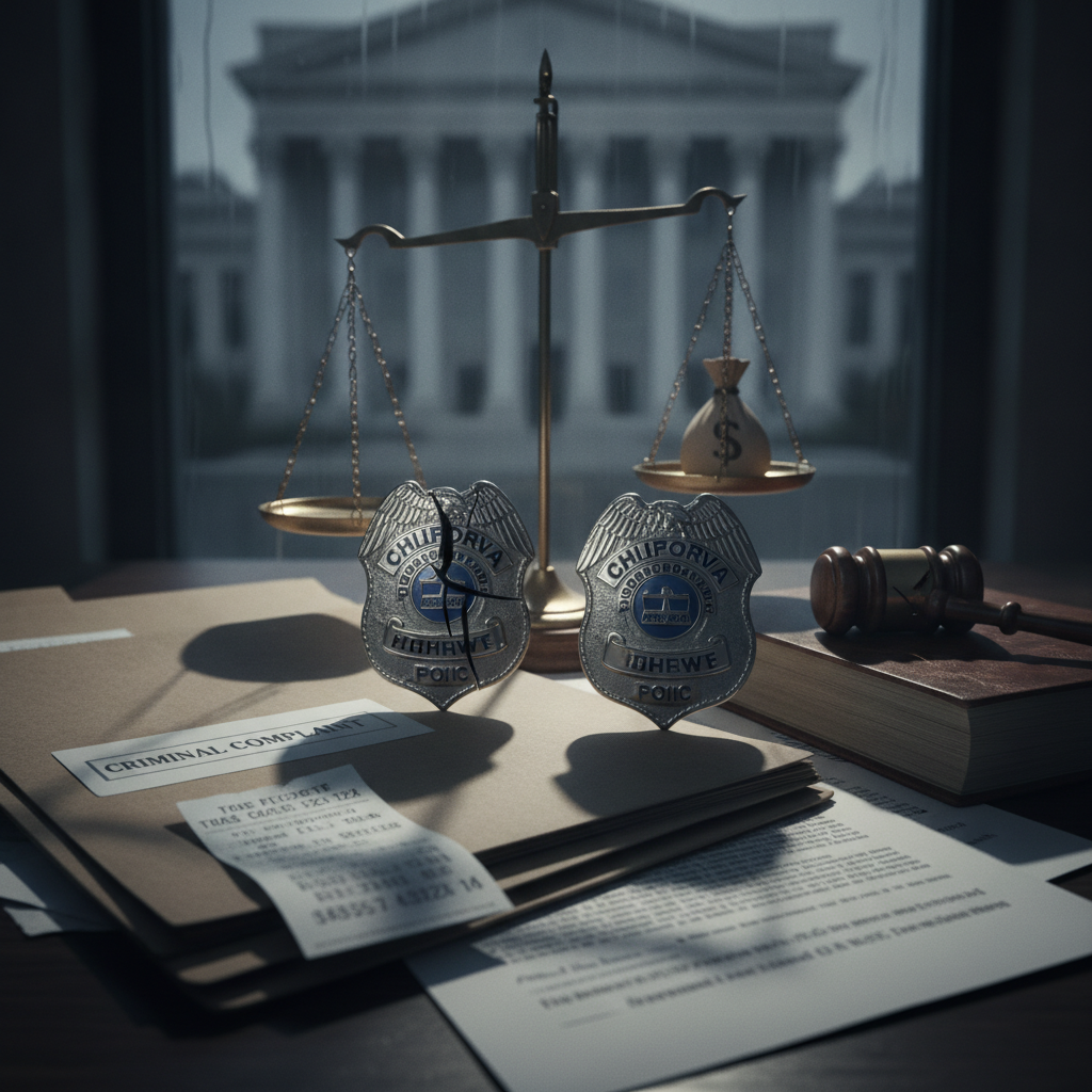 Under the Badge: How Two California Cops Turned Traffic Stops into a Federal Extortion Racket